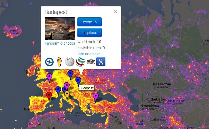 Budapest felkerült a Google Maps fotós toplistájára – térkép