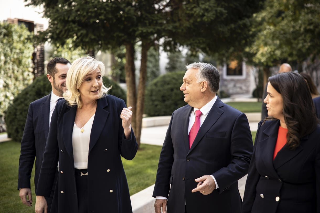 A találkozó, amitől mindenki előnyt remélt – megmozgatta a sajtót Le Pen budapesti látogatása