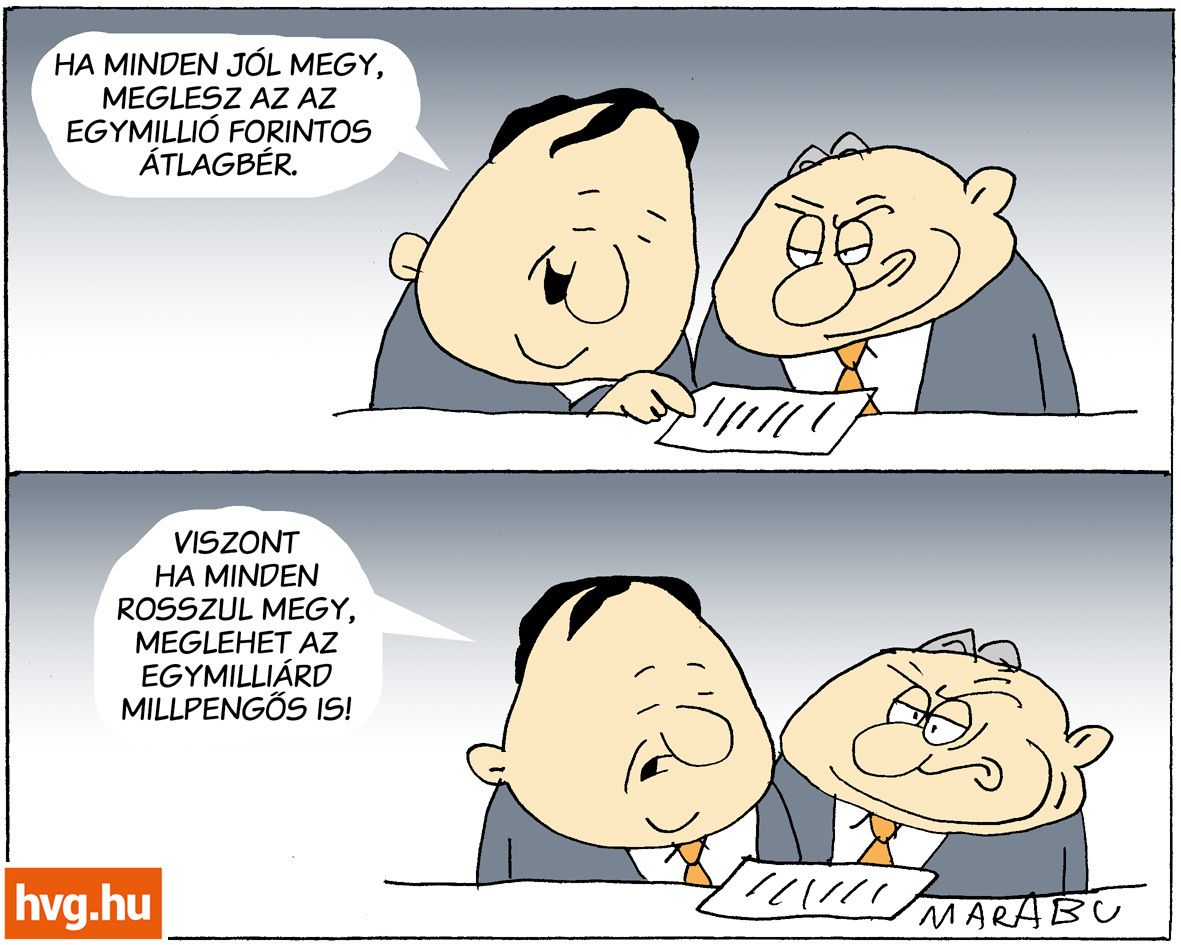 Marabu Féknyúz: Egymilliós átlagbér