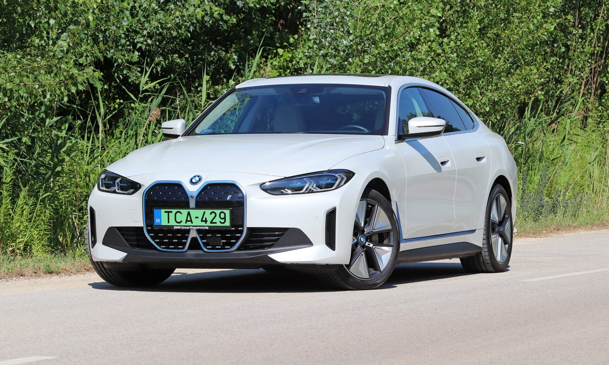 Túl jó, hogy igaz legyen? Teszten a BMW i4 villanyautó