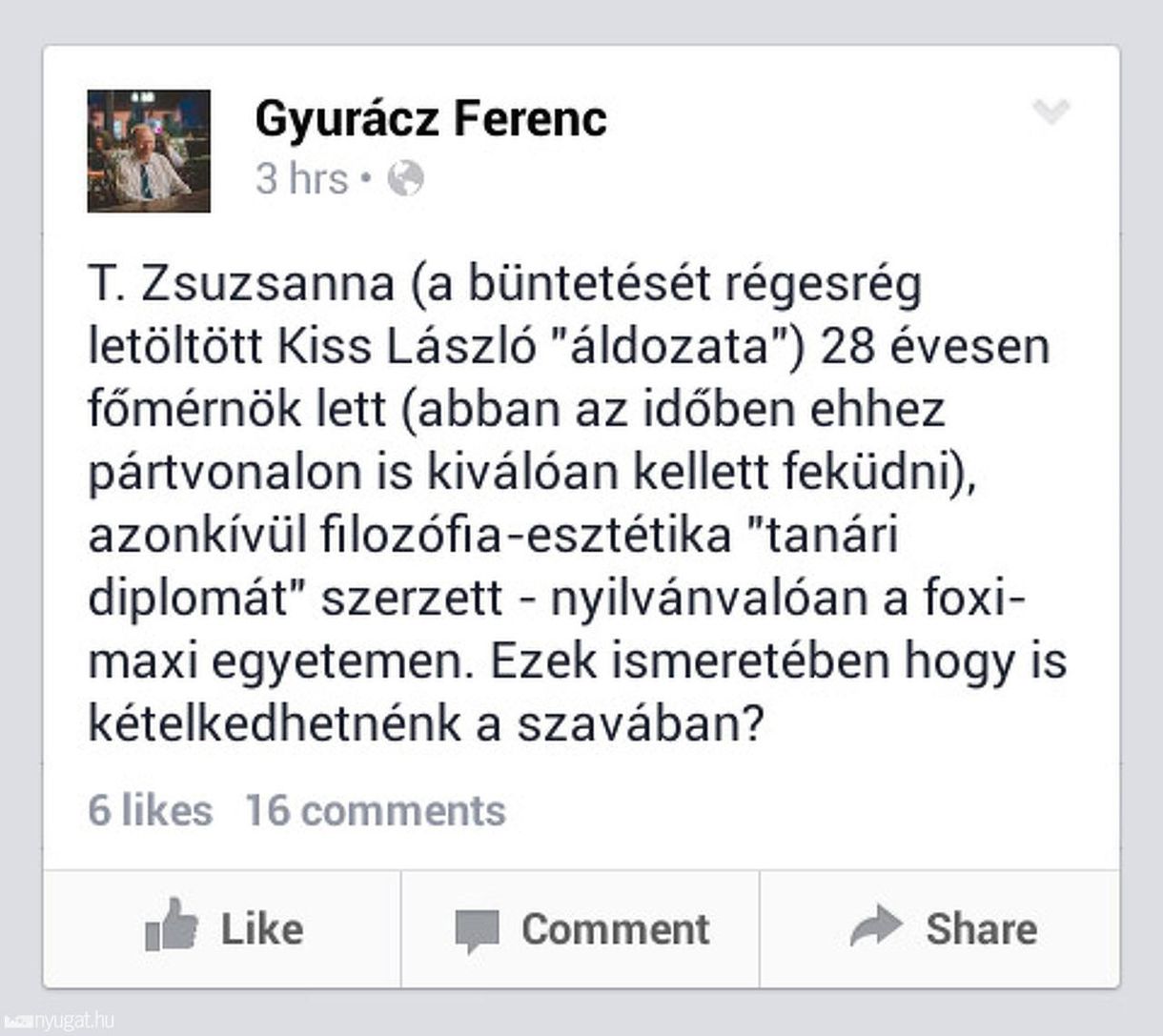 Lekommunistázták Kiss László áldozatát