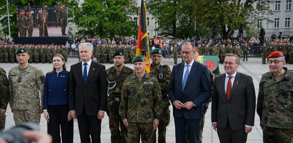 Németország több ezer katonával járul hozzá Litvánia védelméhez