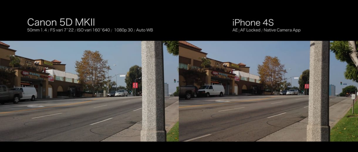 Canon 5D MKII vs iPhone 4S: melyik készít jobb videót?