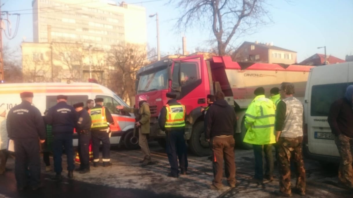 Így kapta le a rendőrség a ligetvédőket a markolóról
