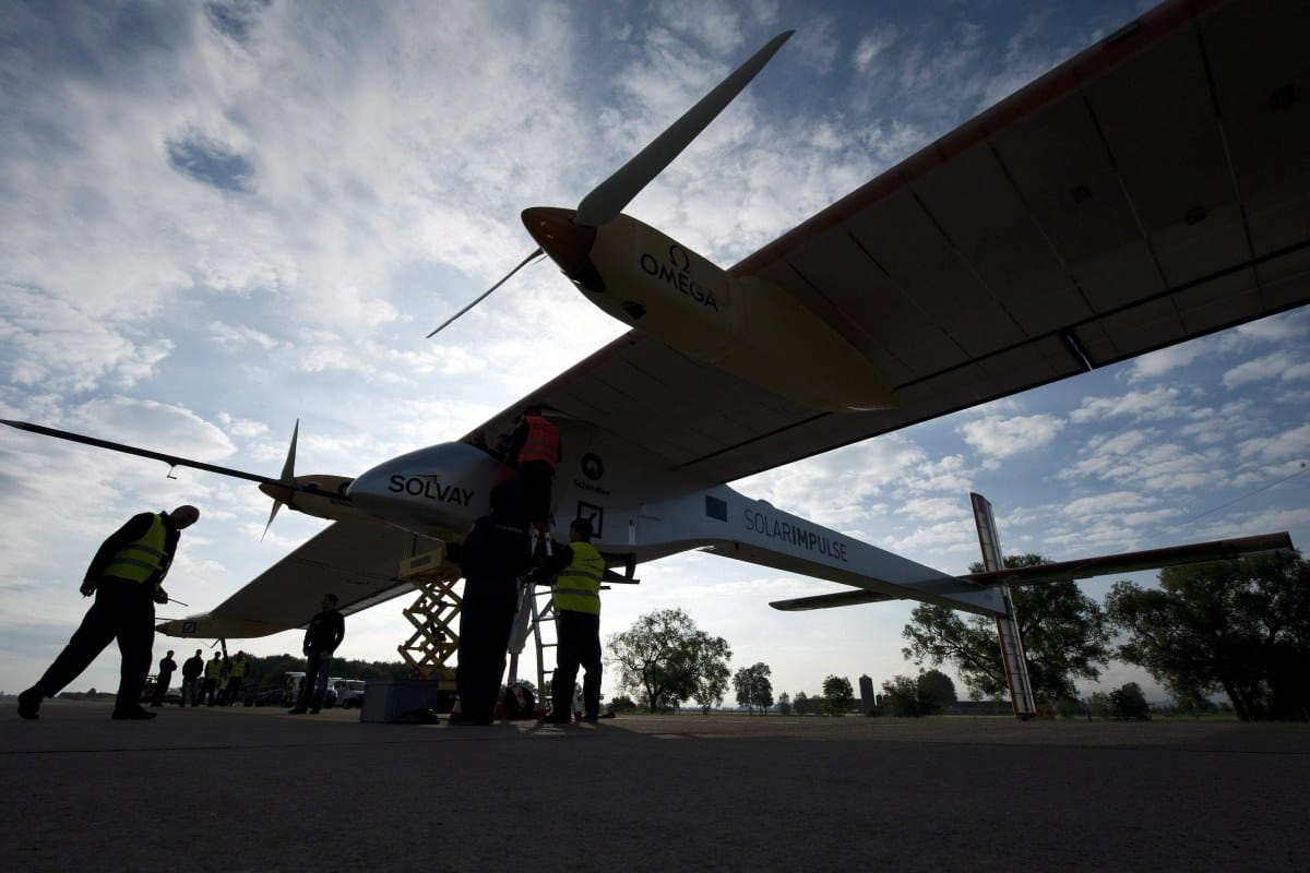 Fél napig le sem száll a Solar Impulse napelemes repülő