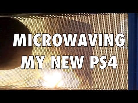 Ne próbálja ki otthon: mikróban a PlayStation 4