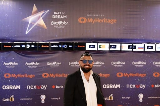 Így vonult fel Pápai Joci az Eurovíziós Dalfesztivál megnyitóján – fotó