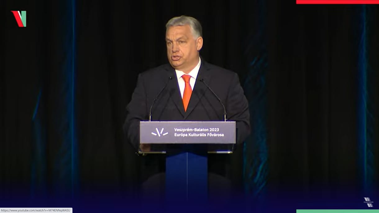 Orbán Viktor veszprémi beszédében Hitlerrel is példálózott