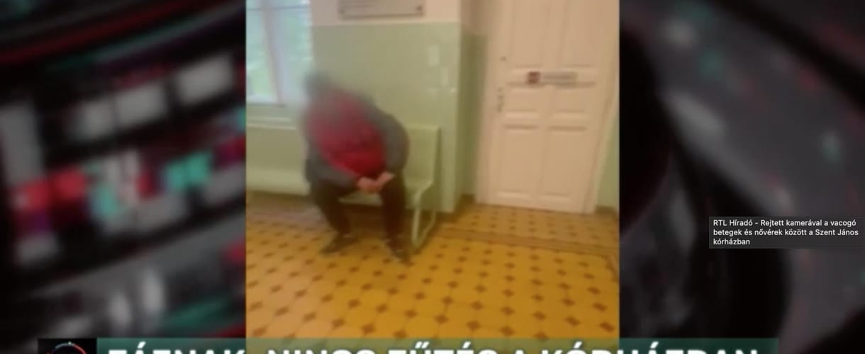 Nincs fűtés a Szent János Kórház négy osztályán, kabátban dolgozott az egyik orvos, olyan hideg van