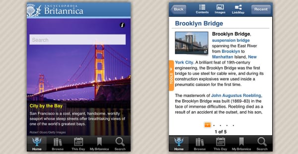 Nincs vége: Encyclopaedia Britannica iPhone-ra és iPadre
