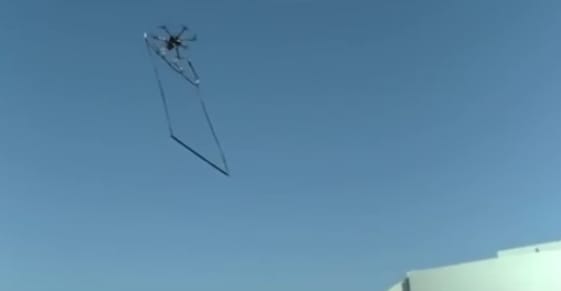 Videó: így dolgozik a japánok drónelfogó vadászdrónja