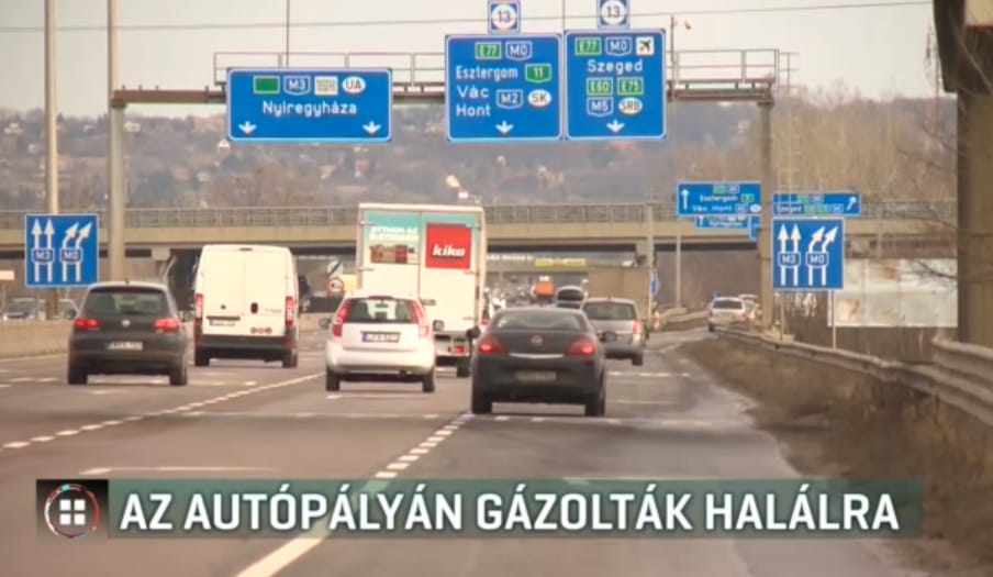 Összeveszett barátjával, ezért gyalogolt az úttesten az M3-ason halálra gázolt nő