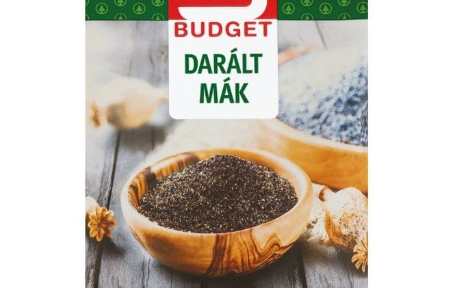 Darált mákot hívott vissza a forgalomból a Spar
