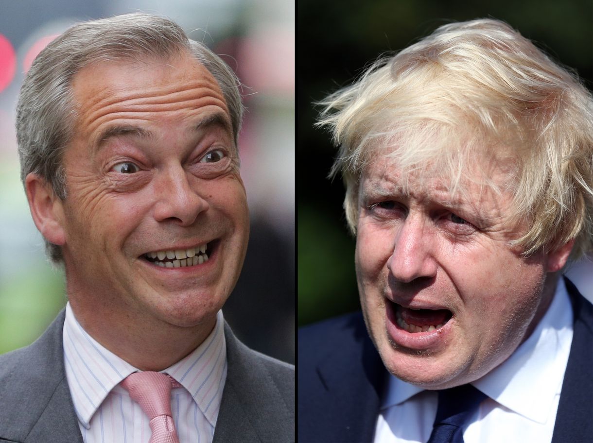 A Brexit bohóca és a showman – akiknek a britek kilépését köszönhetjük