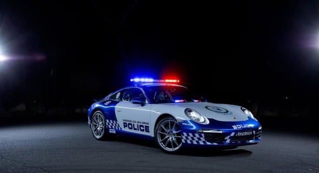 Porsche 911-est kapott Új-Dél-Wales rendőrsége