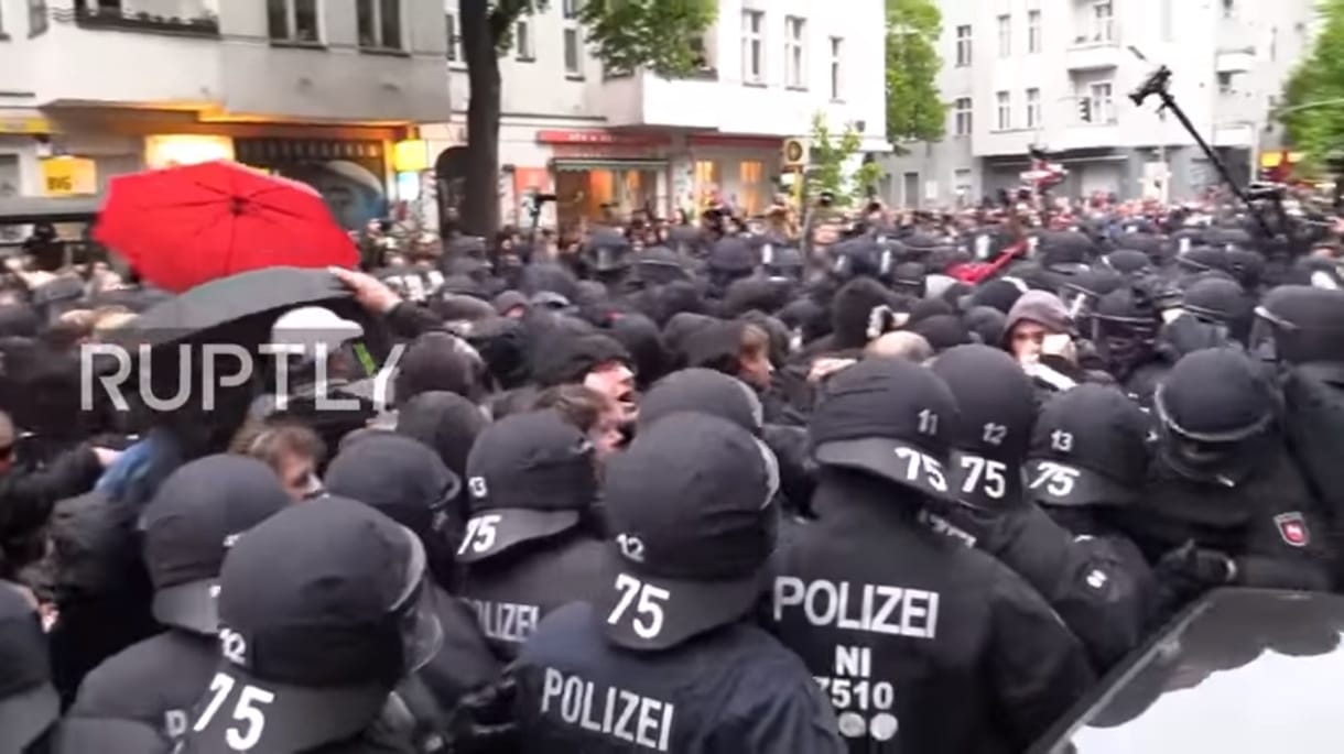 Berlinben megint odatették magukat a szélsőbalosok május elsején