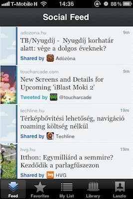 Olvassunk kényelmesen online tartalmakat iPhone-on