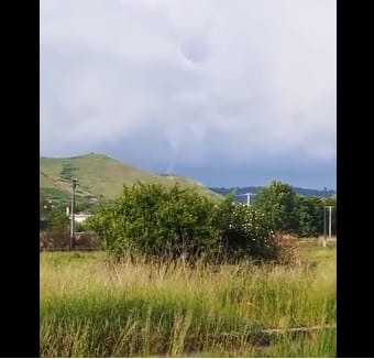 Tornádót láttak Ózdnál?