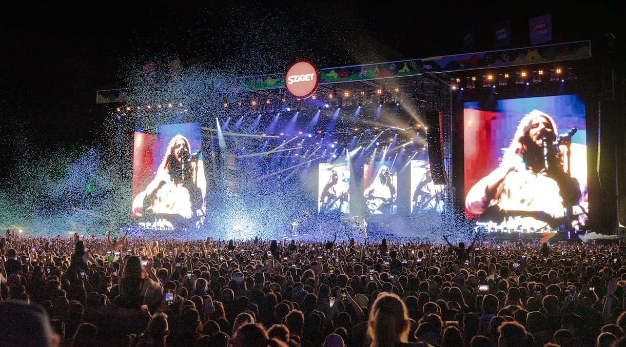 Már a második napon konfettiben úszott a Sziget