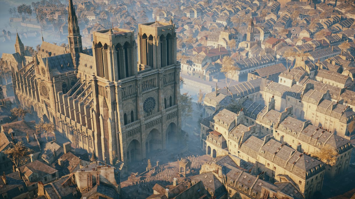 Ez a játék annyira részletes, hogy segíthet megmenteni a leégett Notre-Dame-ot