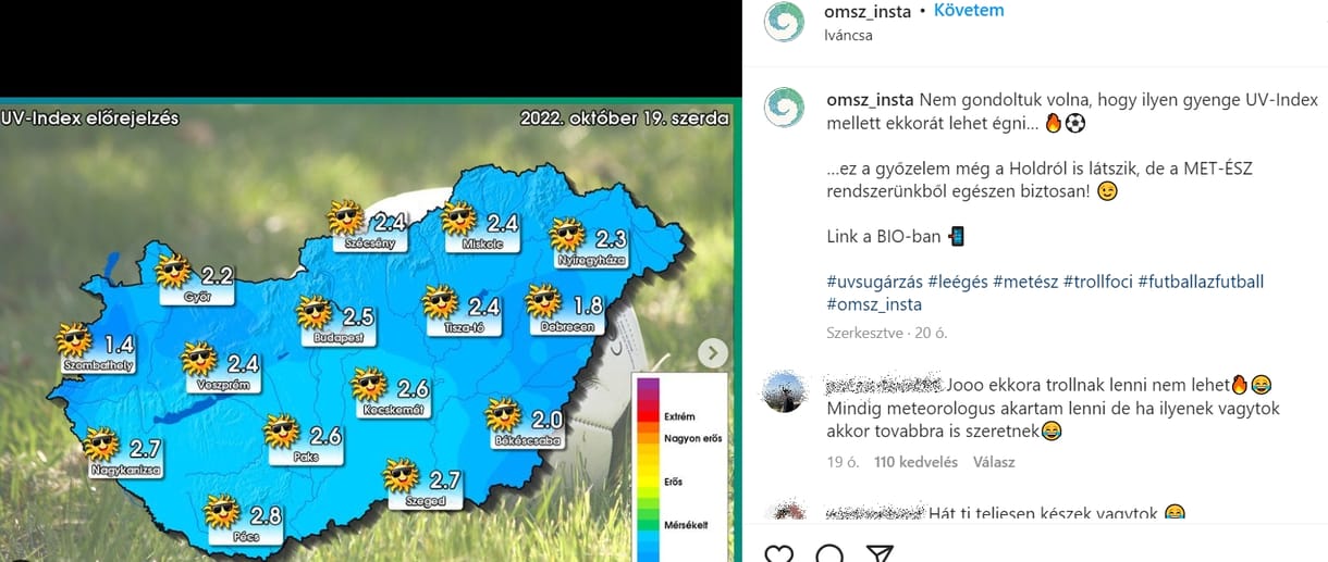 Az OMSZ is megemlékezett a Fradi iváncsai égéséről, azt írták, még a Holdról is látszik