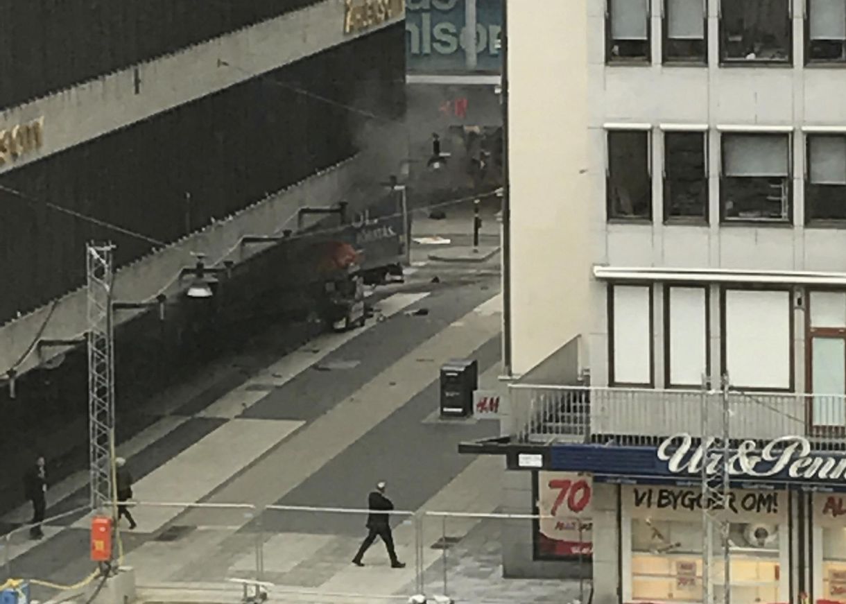 Stockholmi terror: a támadót foghatták el