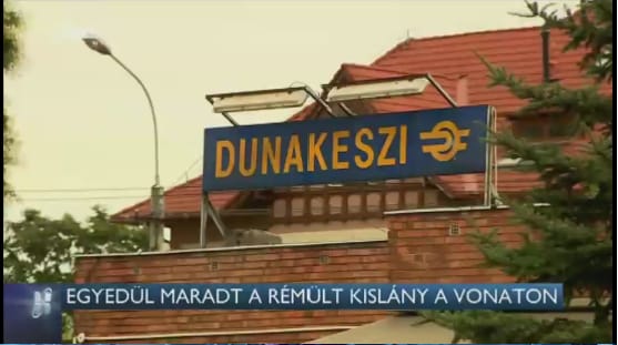 Anyja nélkül indult el egy vonat egy rémült kislánnyal