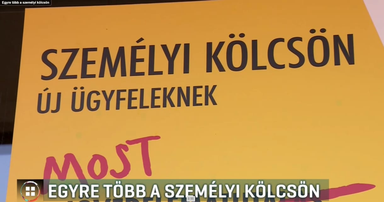 Tíz éve nem vettünk föl ennyi hitelt