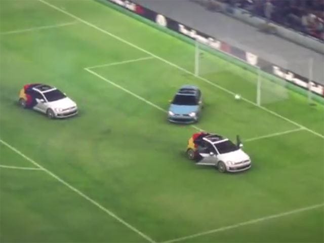 Így köszöntötte a Volkswagen a világbajnok német válogatottat - videó