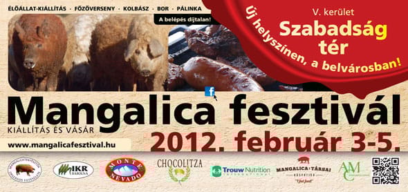 Ahol a kerítés is kolbászból van - Mangalica Fesztivál a Szabadság téren