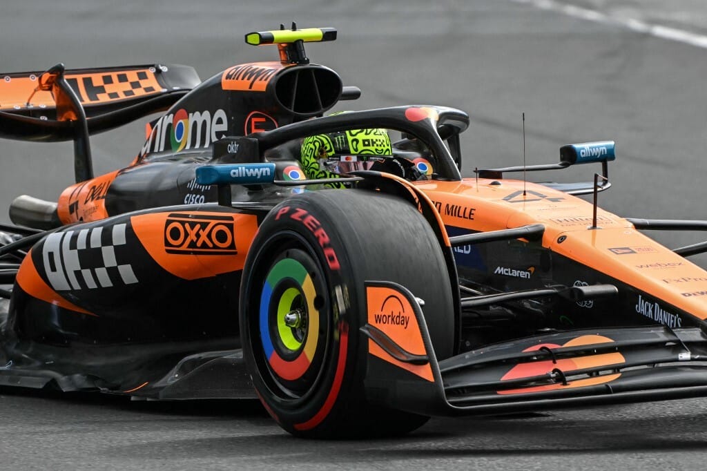 Forma-1: Norris indul majd az élről, Hamilton a nyolcadik lett az időmérőn