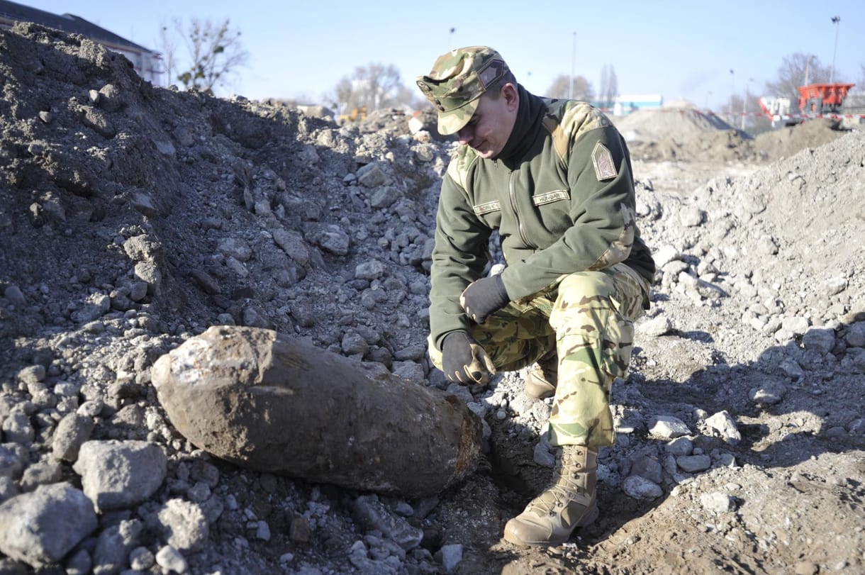 Hatástalanították a Ferencvárosban talált bombát