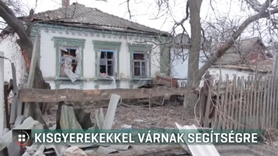 Nyolcadik napja él egy magyar férfi és családja egy pincében Kelet-Ukrajnában