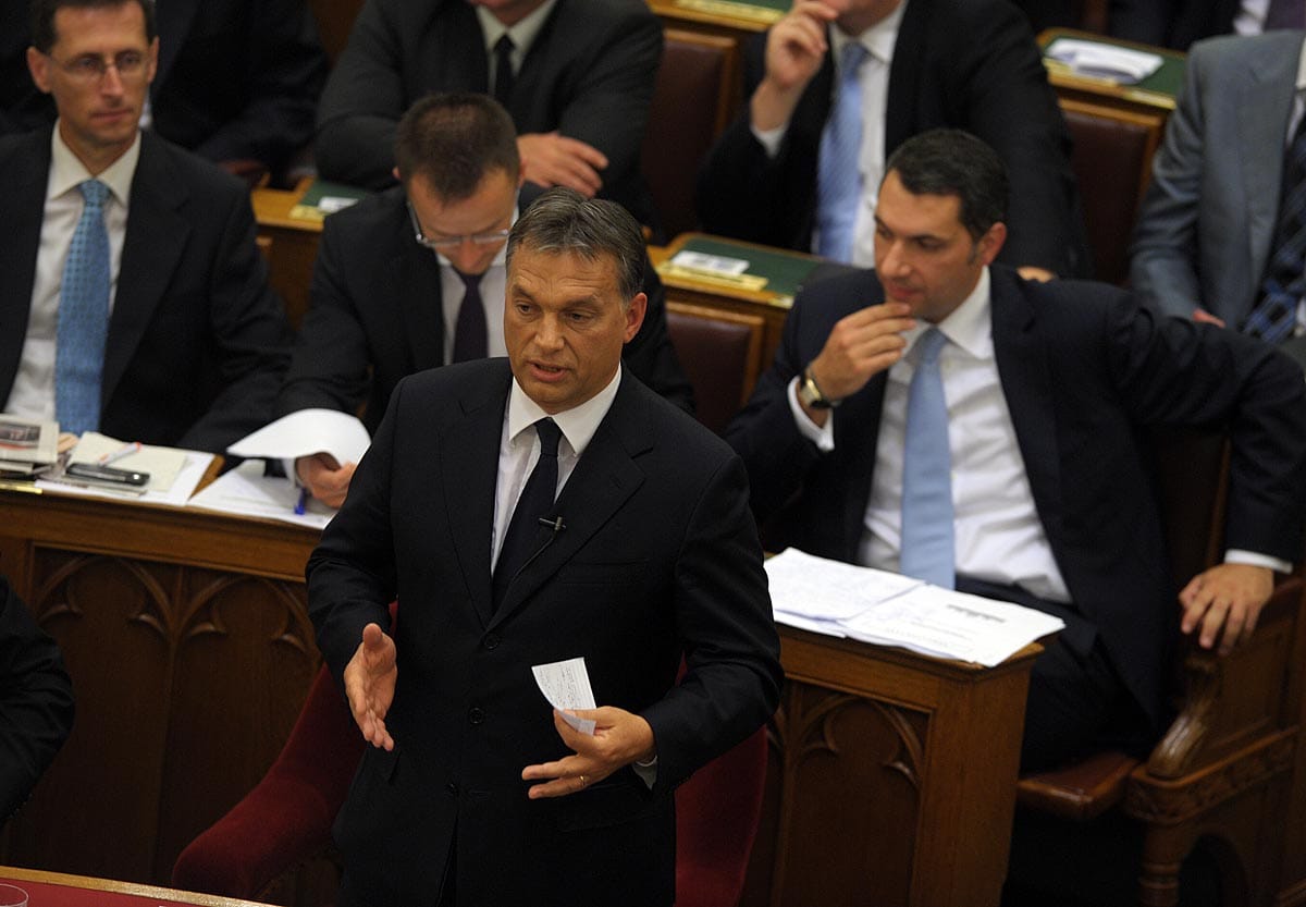 Orbán akciótervet eszelt ki az ellenségek ellen