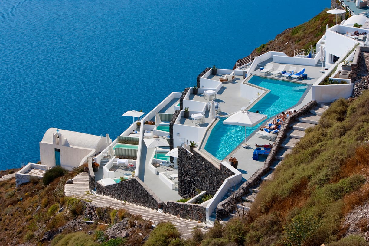 Elbűvölő luxusmenedék Santorini szigetén