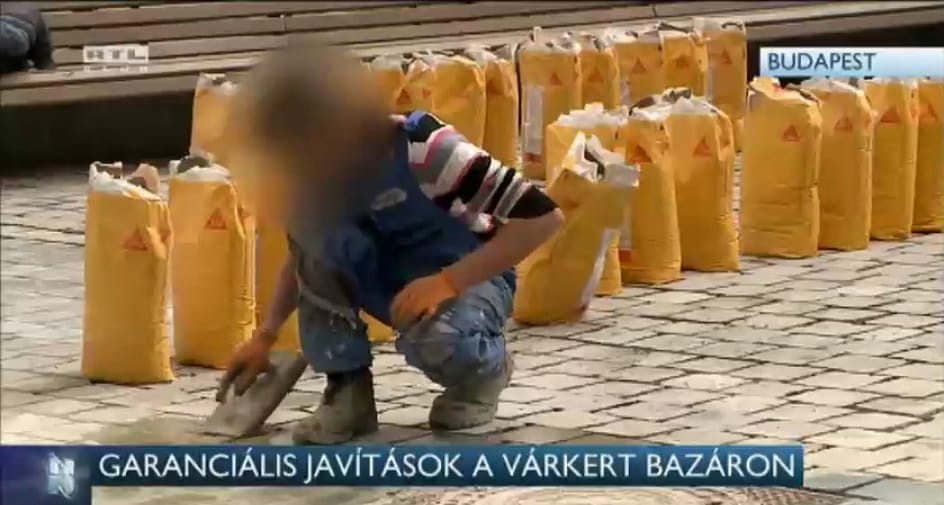 Érdekes magyarázat jött a Várkert Bazár oszlopainak repedéseire