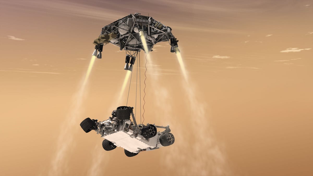 Megérkezett a Marsra a Curiosity