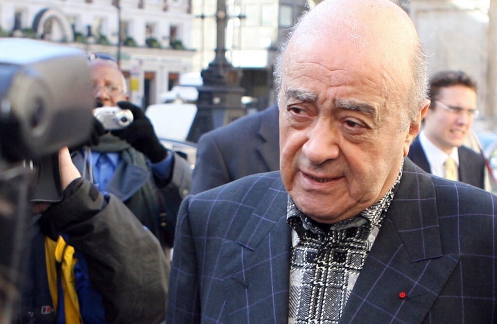 Demenciát hazudott Mohamed Al-Fayed, hogy megússza a nemierőszak-vádat – állítja a fia