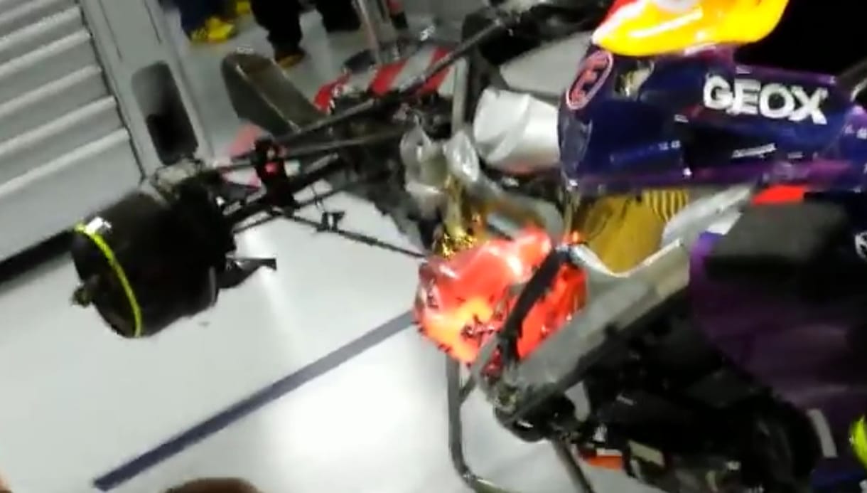 Így búcsúztatta a Red Bull a Renault V8-as F1-hajtóművét - videó