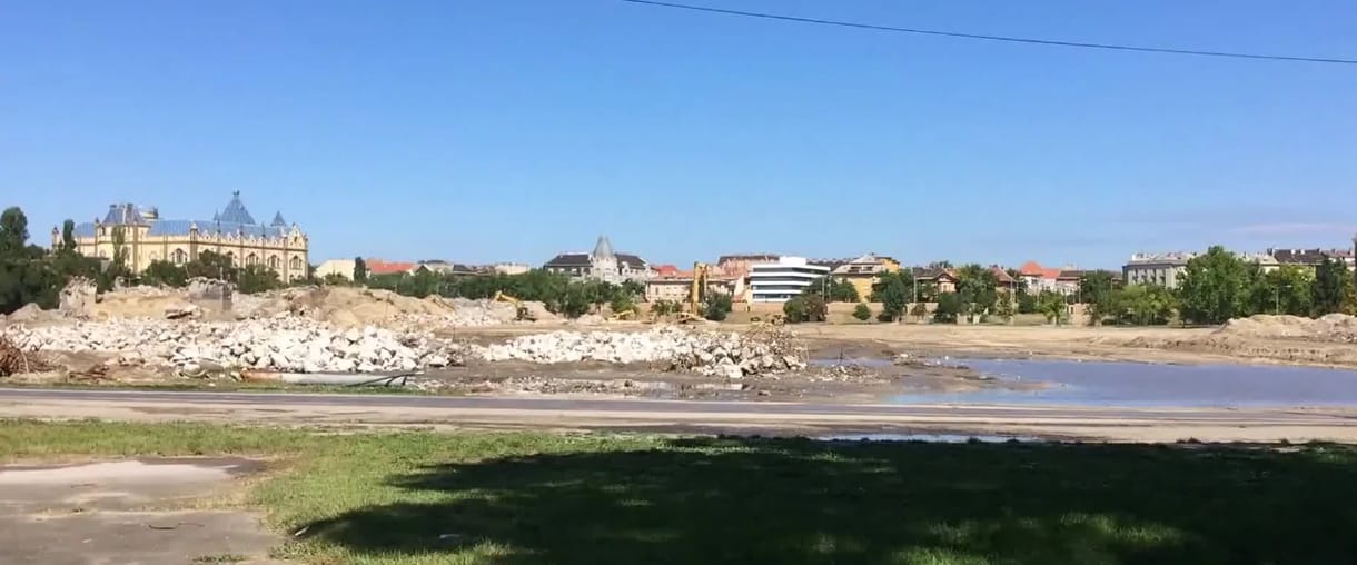 Videó: Már nyoma sincs a legendás Népstadionnak