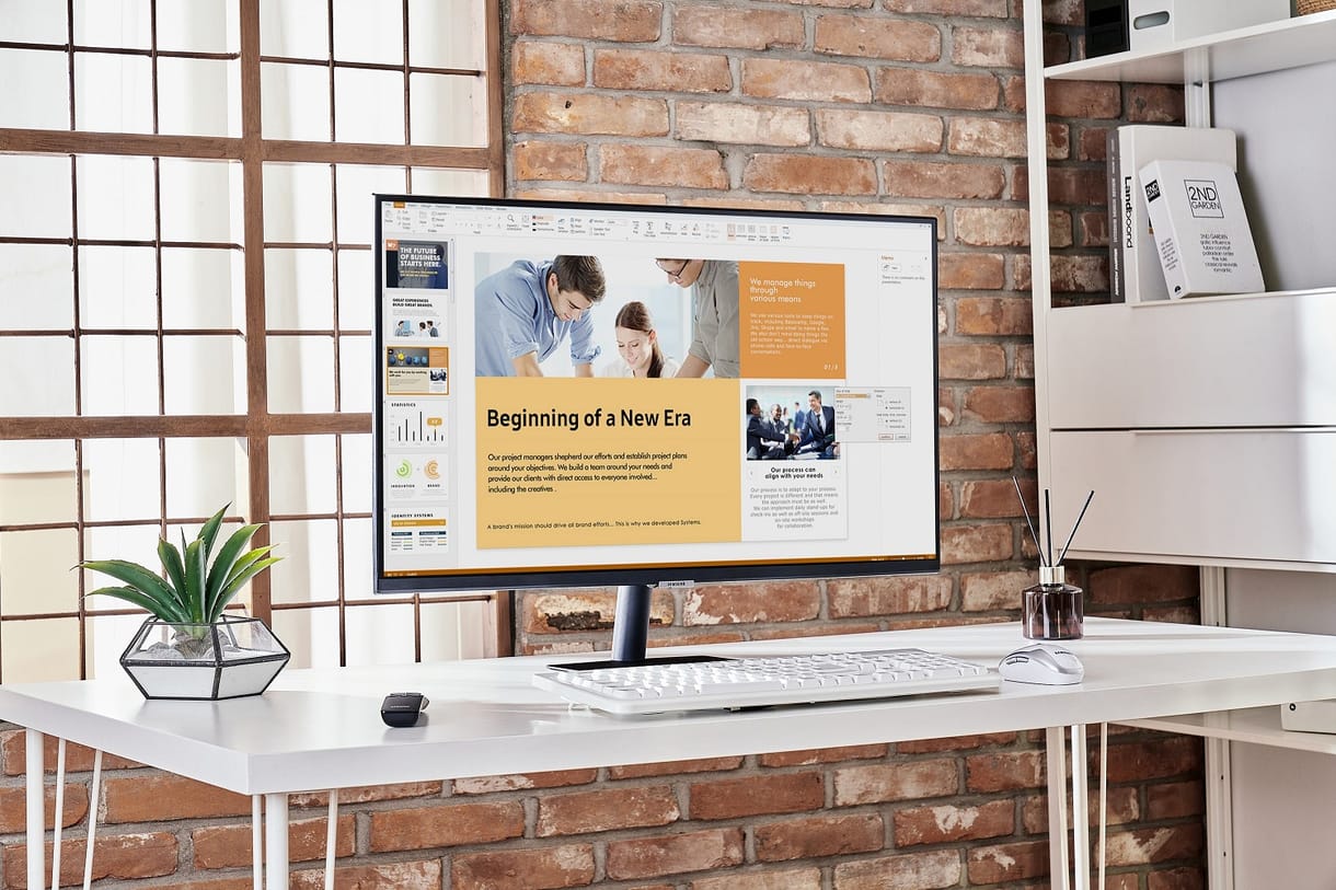 A Samsung ötlete a home office-hoz: okosmonitor, ami tévé is egyben