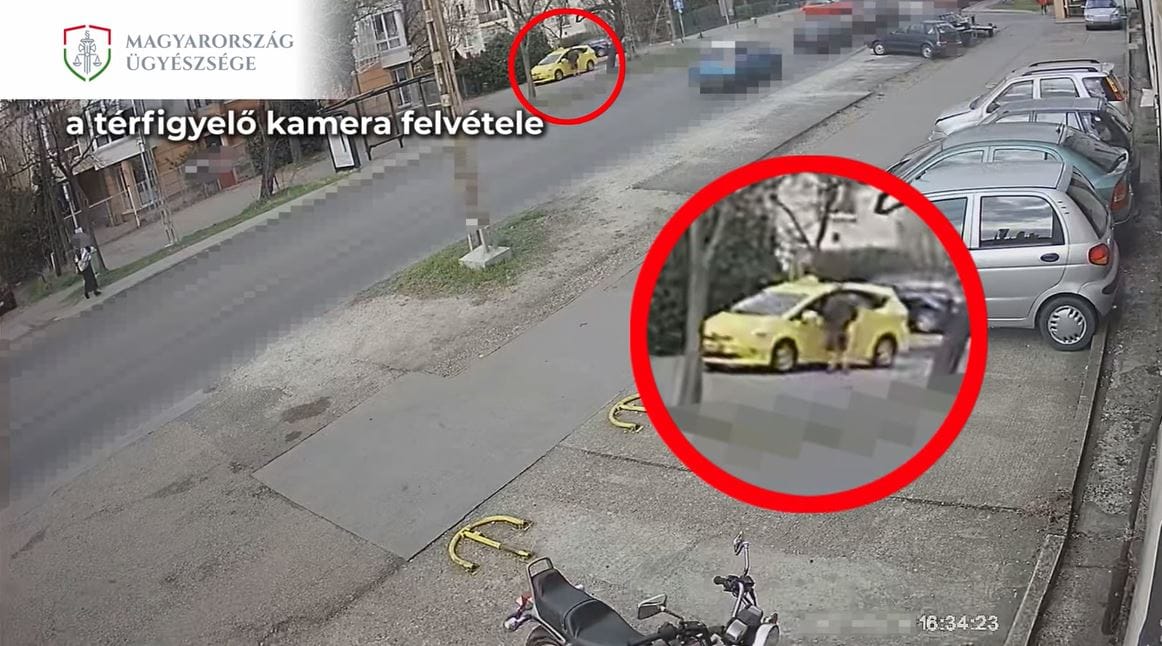 Videón, ahogy késsel fenyegetve próbálnak kirabolni egy taxist Zuglóban