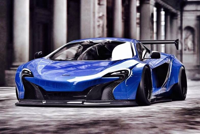 Íme az extrém japán tuning és egy letisztult McLaren találkozása