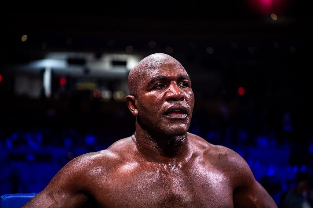 Evander Holyfield Magyarországon van