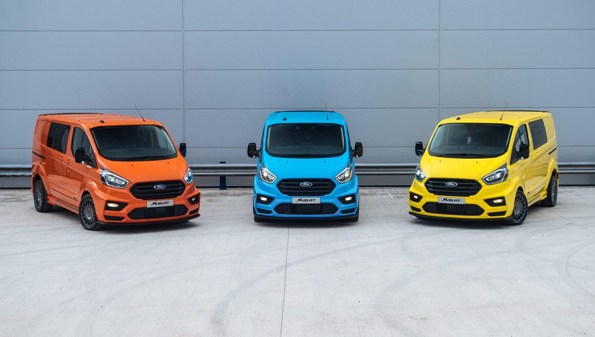 Jönnek a Ford Transit ralis változatai