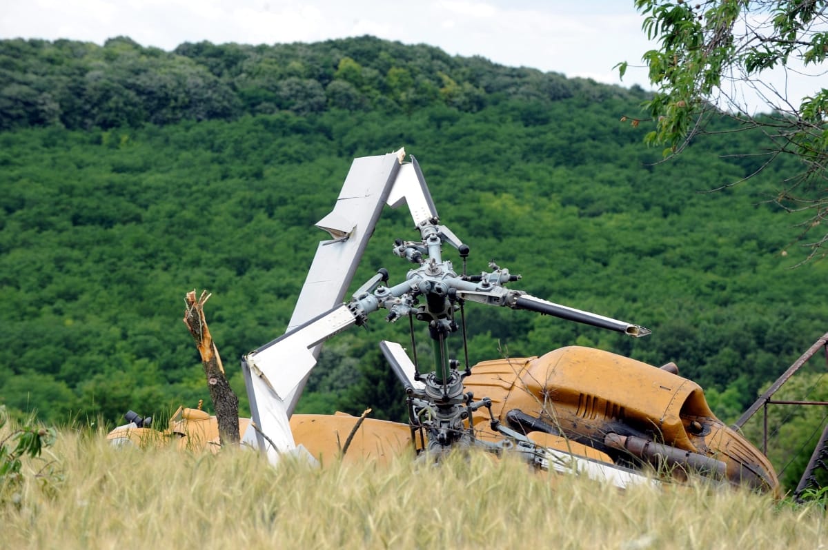 Harci helikopter zuhant le Oroszországban