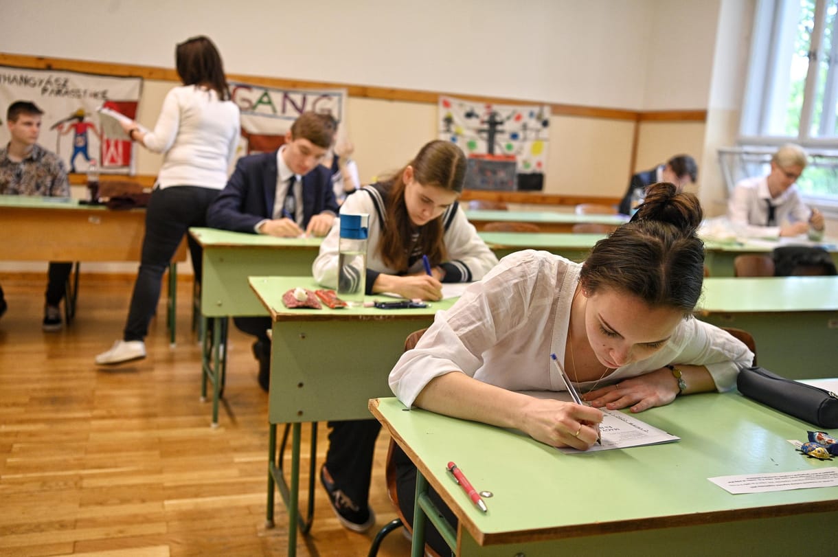 A tegnapi magyar után ma a matekérettségi következik