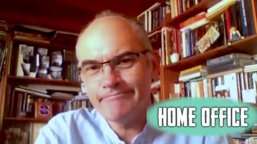 Gundel Takács Gábor a Home office-ban: 