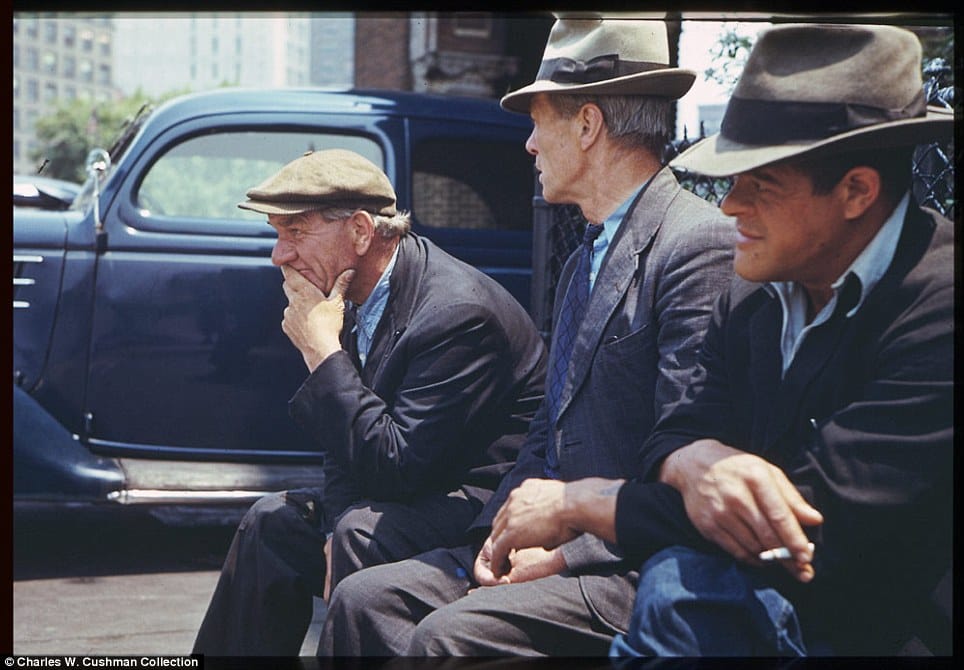 Lebilincselő fotók az 1940-es évekbeli New Yorkról
