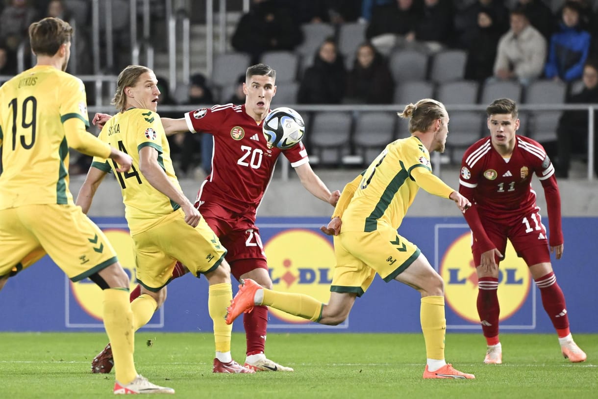 Döntetlen Litvániában, az Eb-kijutás még várat magára